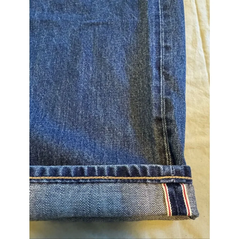 Todd Snyder Size 38 X 32 Classic Fit 12.5 Japanese Selvedge Denim Jeans